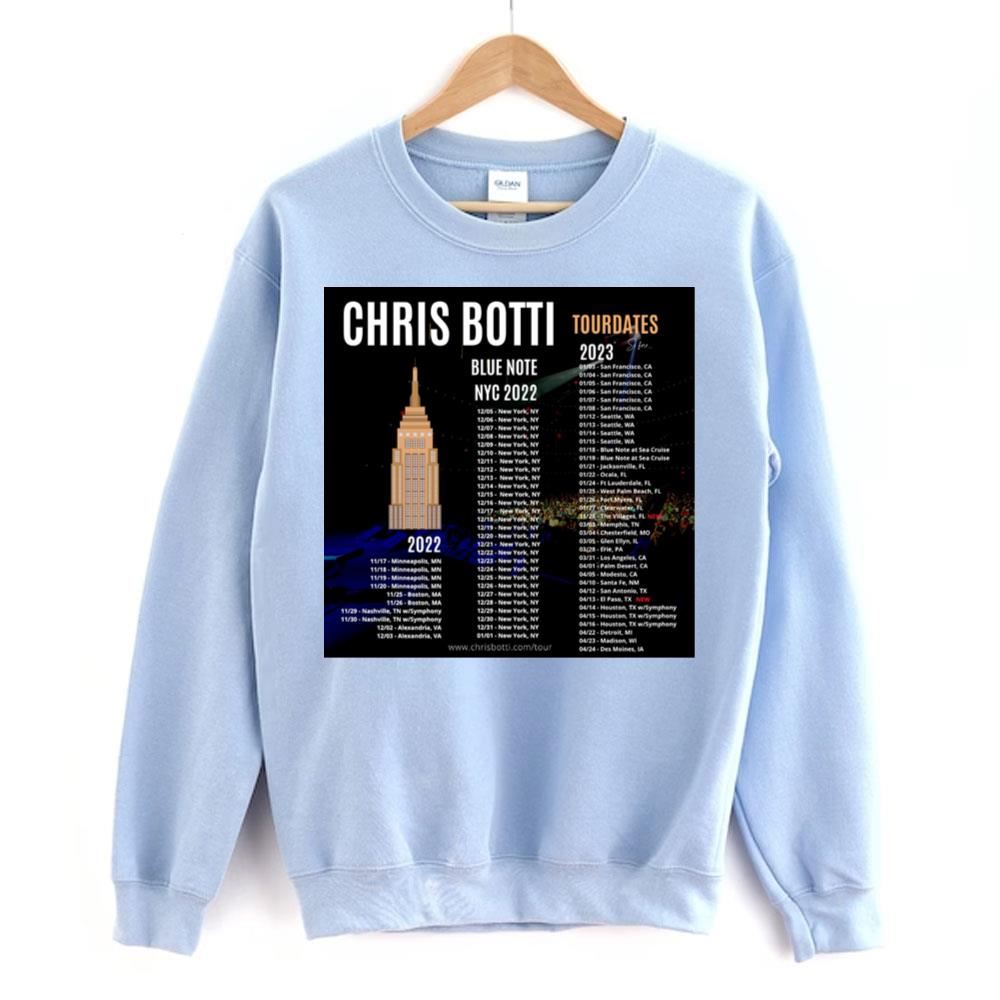 Tourdates 2022 2023 Chris Botti Awesome Shirts